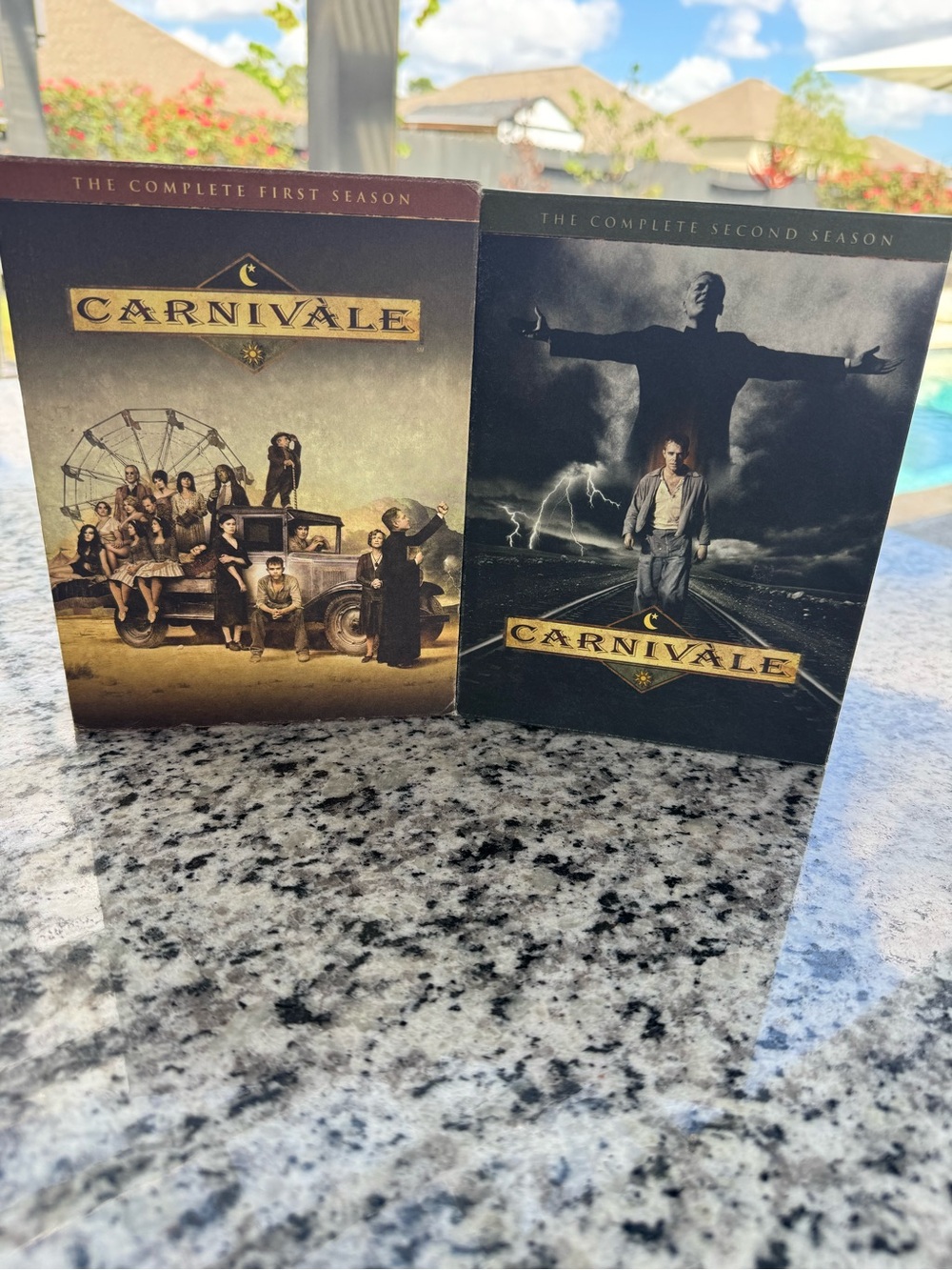 Complete Carnivale First & Second Season DVD Box Set - Brown & Black